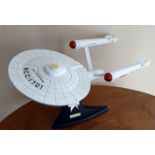 1991 Franklin Mint Star Trek 25th Anniversary Edition replica of the NCC-1701 USS Enterprise Lot