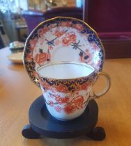 Royal Crown Derby Imari Cup and Saucer Set 1891-1921, produced at Osmaston Road Factory