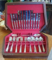 Canteen of Silver Plated Smith Seymour Cutlery