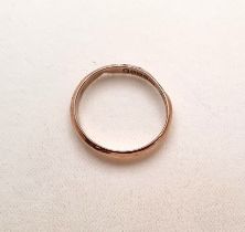 9ct Gold Ring Hallmarked Chester, weight 0.5g
