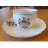 Old Gossware Cup and Saucer Set for Southport, Merseyside