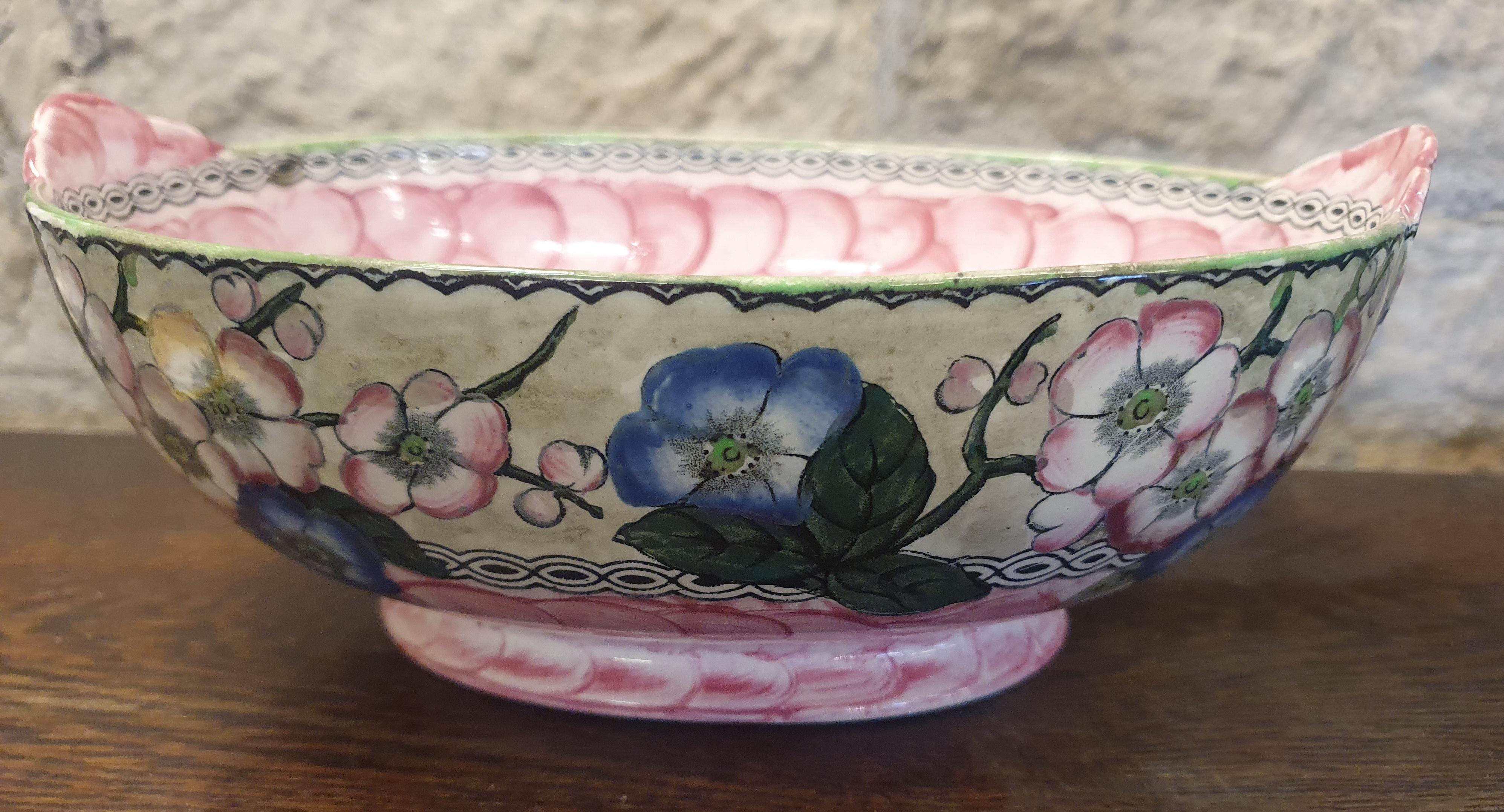 A Maling Pottery Dish