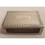 Silver Match Box Cover marked Sterling