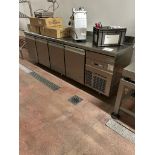 INFRICO COUNTER WITH 4 FRIDGE CABINETS