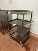 S/S MOBILE STORAGE TROLLEY