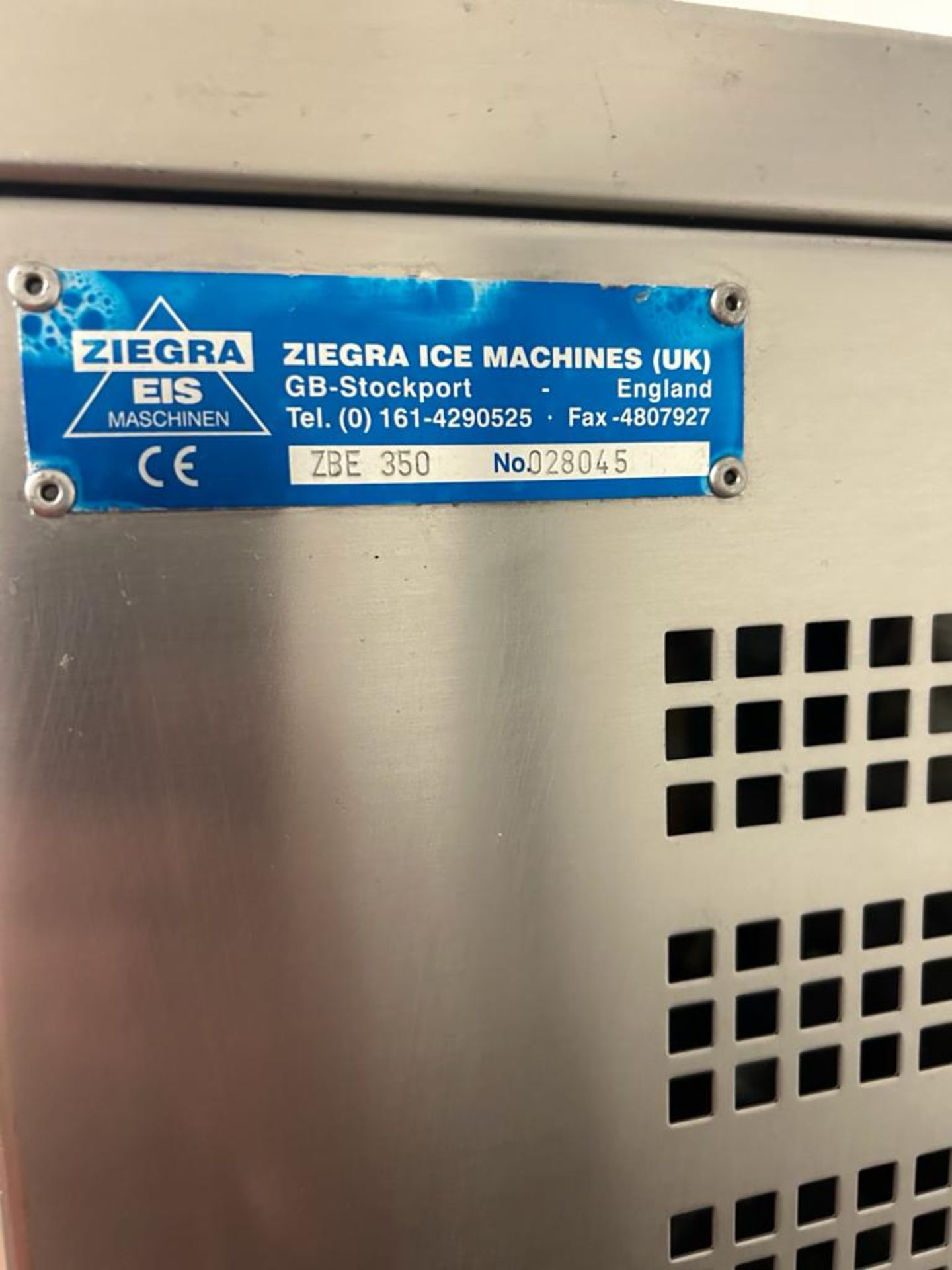ZIEGRA ICE MACHINE ZBE350 - Image 2 of 4