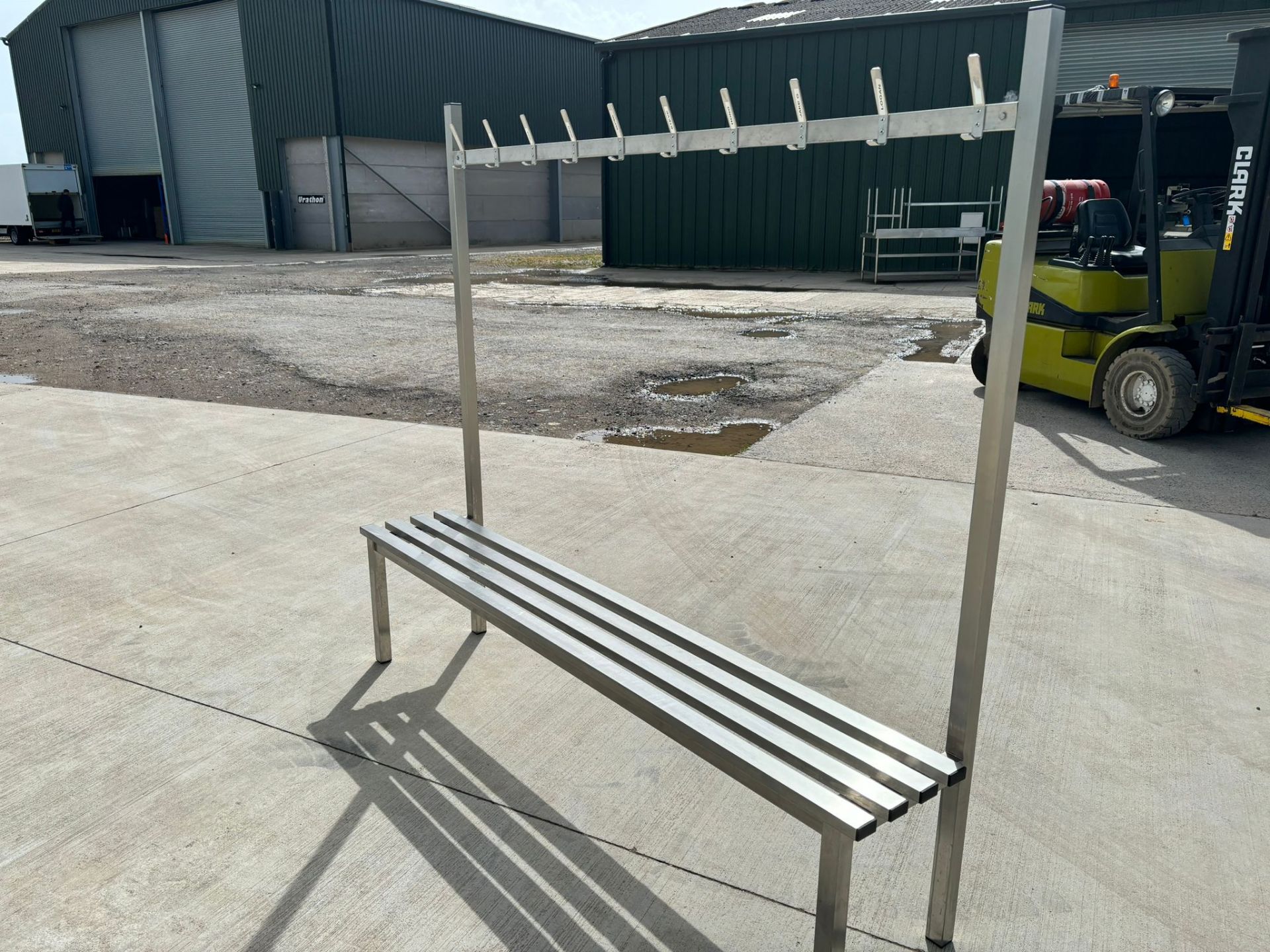 STAINLESS STEEL BENCH - Image 2 of 2