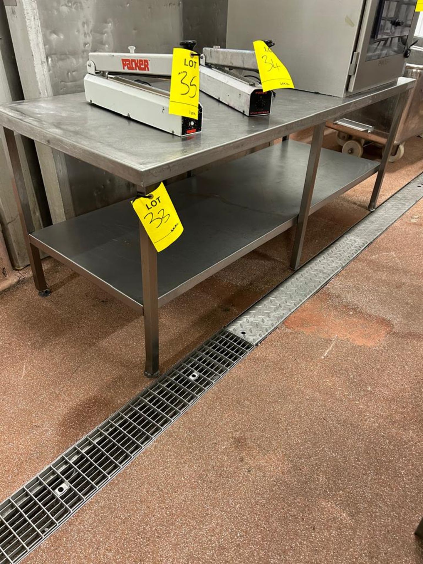 STAINLESS STEEL SHELF