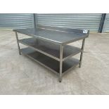 STAINLESS STEEL TABLE