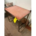 TABLE WITH CUTTING BOARD