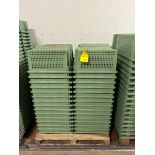 GREEN PERFORATED TRAYS