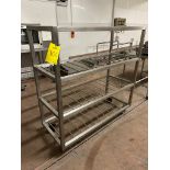 MOBILE 4 SHELF TROLLEY