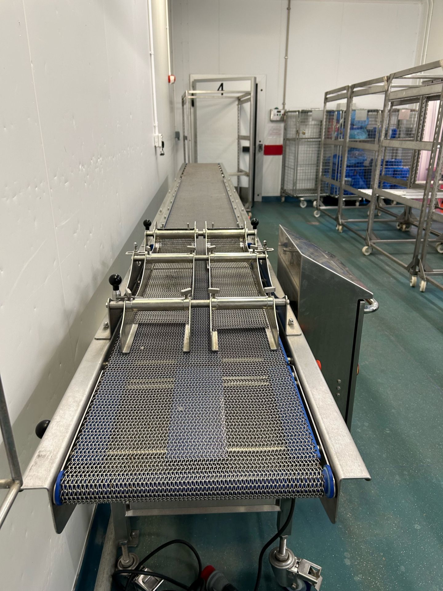 DANTECH PIGS IN BLANKETS ROLLER CONVEYOR - Image 2 of 5