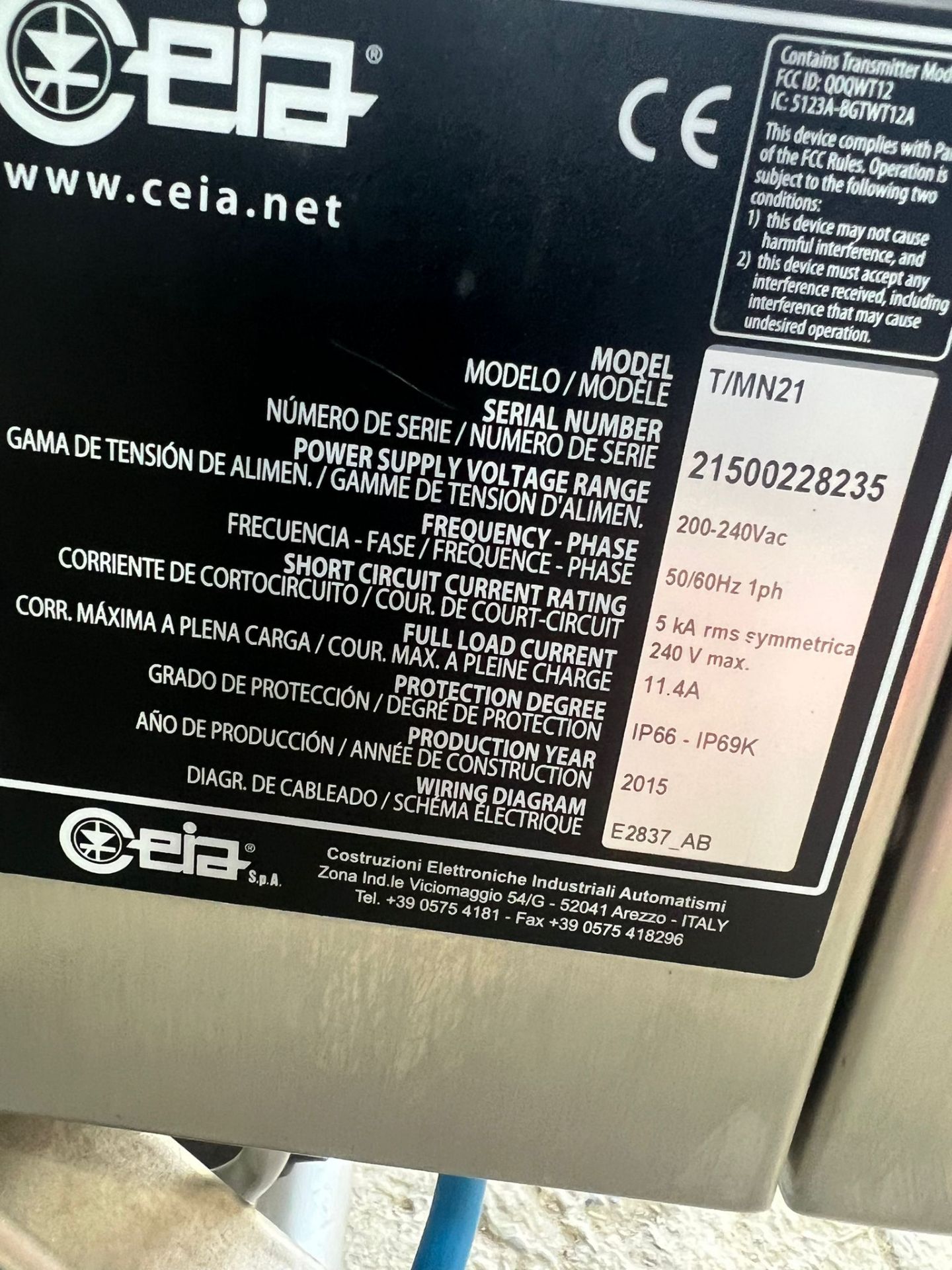 CEIA METAL DETECTOR - Image 7 of 7