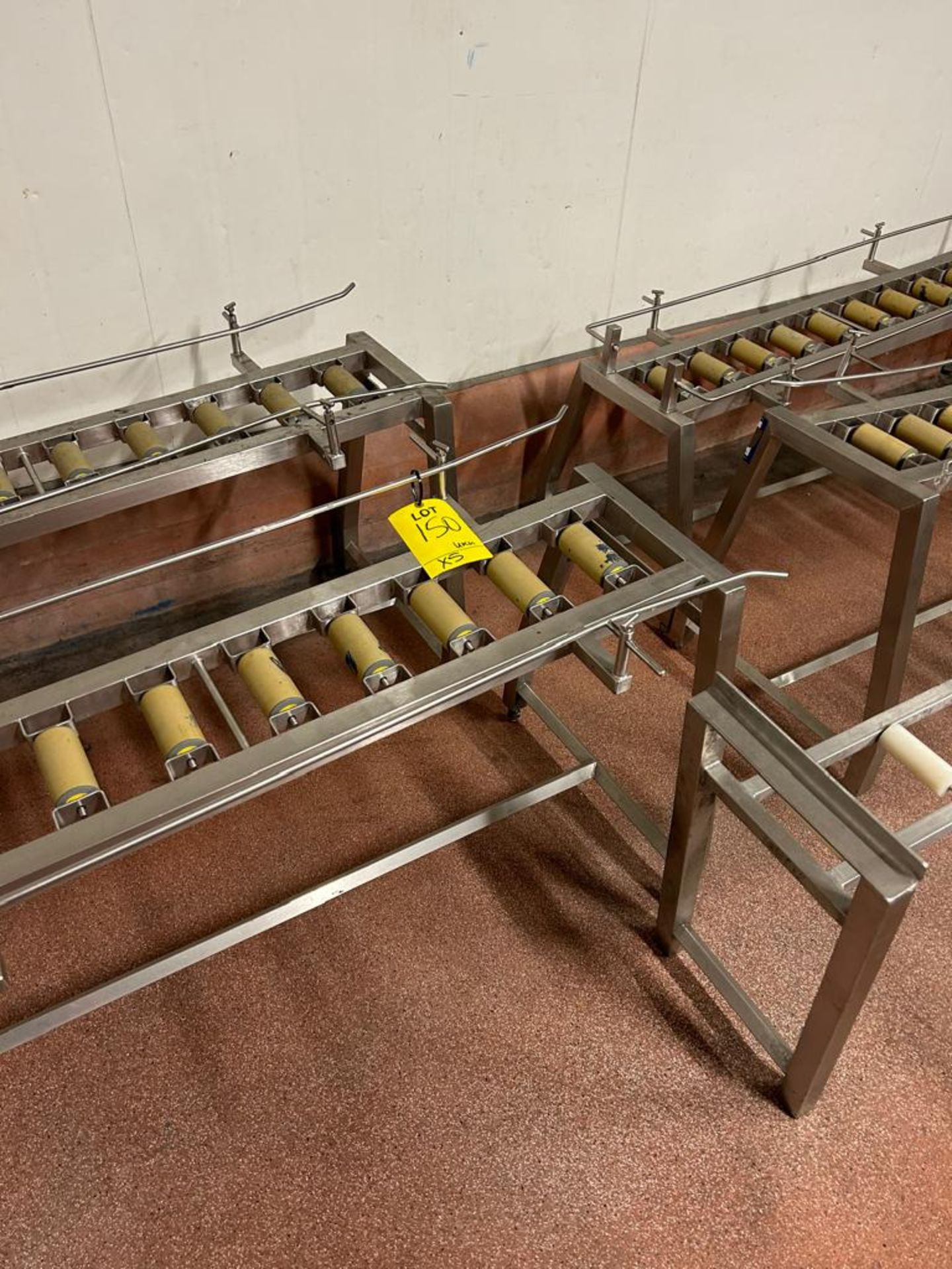 5 X ROLLER CONVEYORS