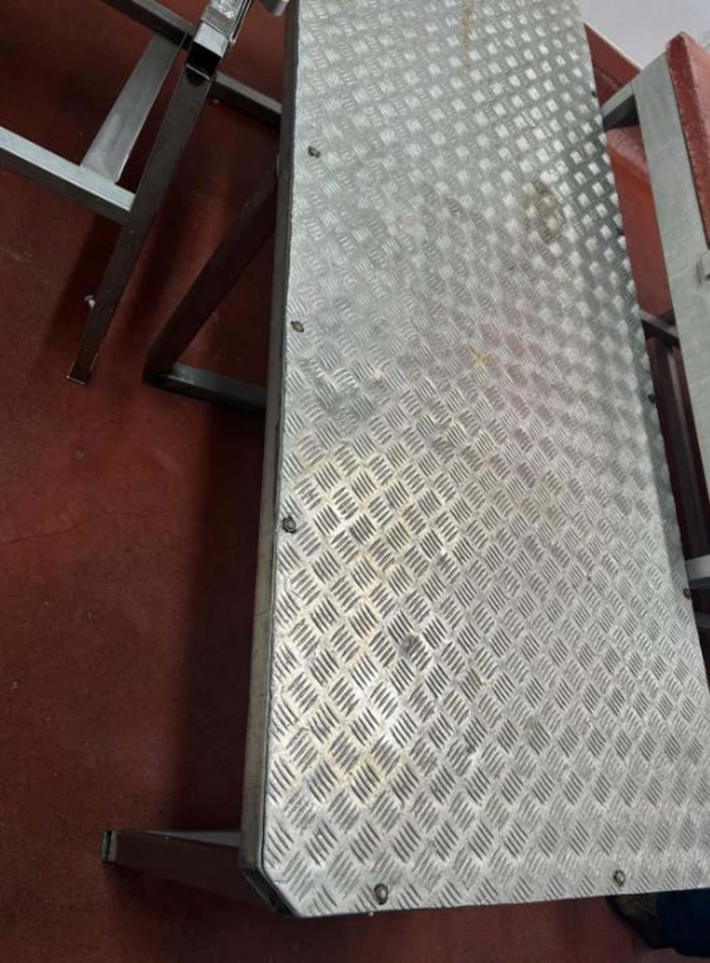 HEAVY DUTY STAINLESS TABLE - Image 2 of 2