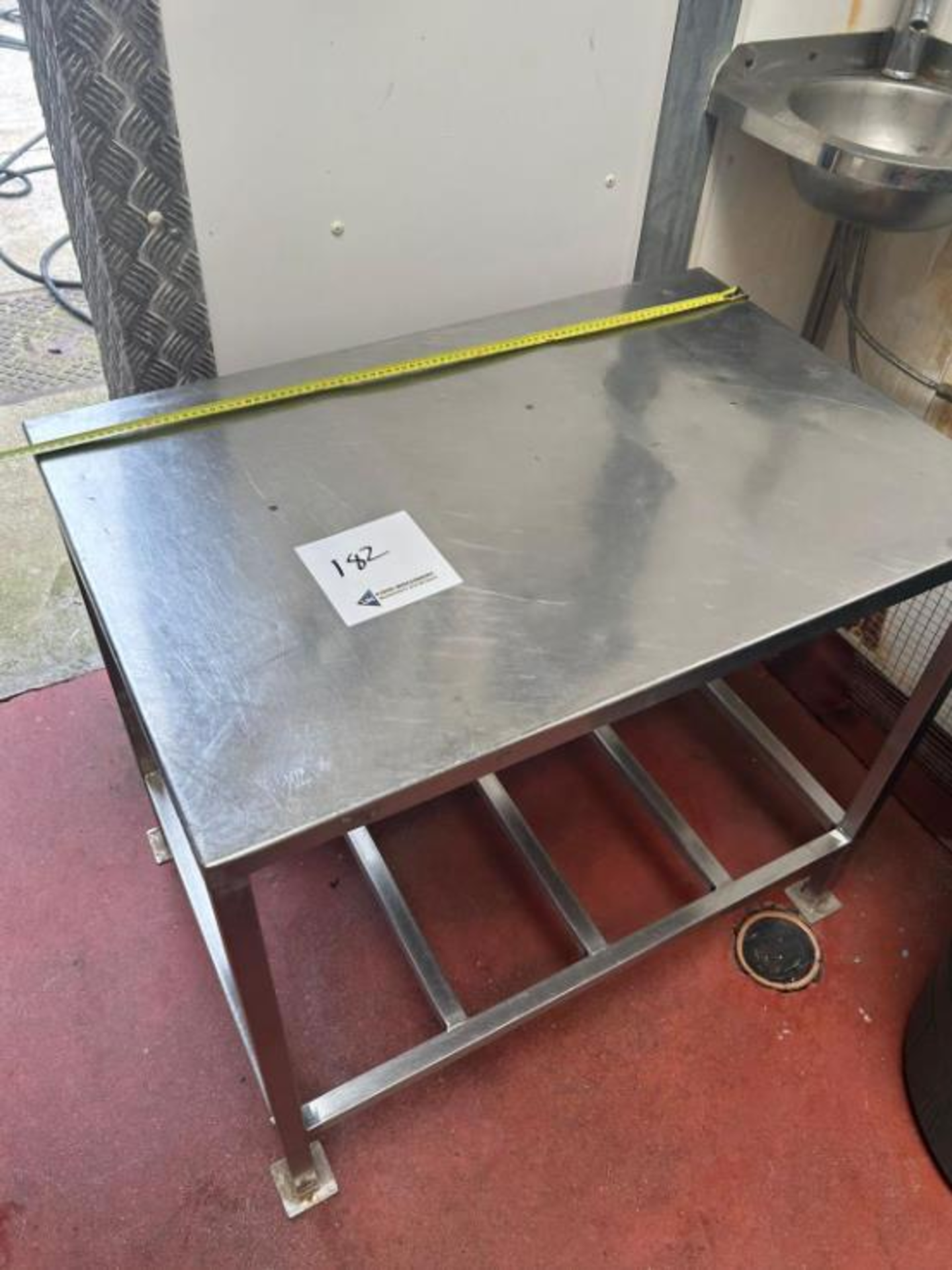 STAINLESS STEEL TABLE - Image 2 of 2