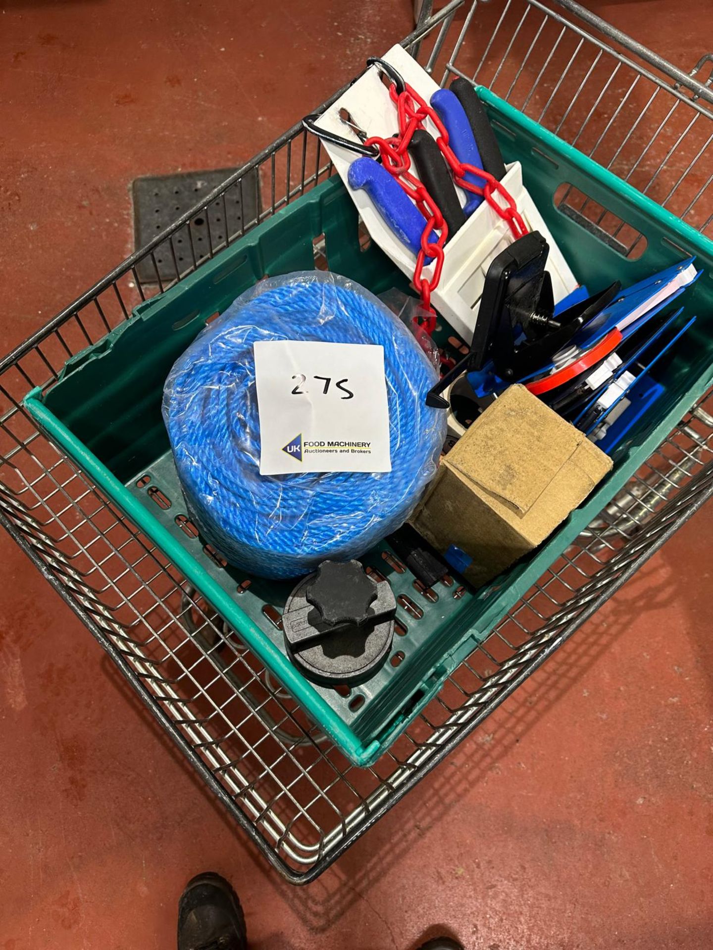 CONTENTS OF TROLLEY