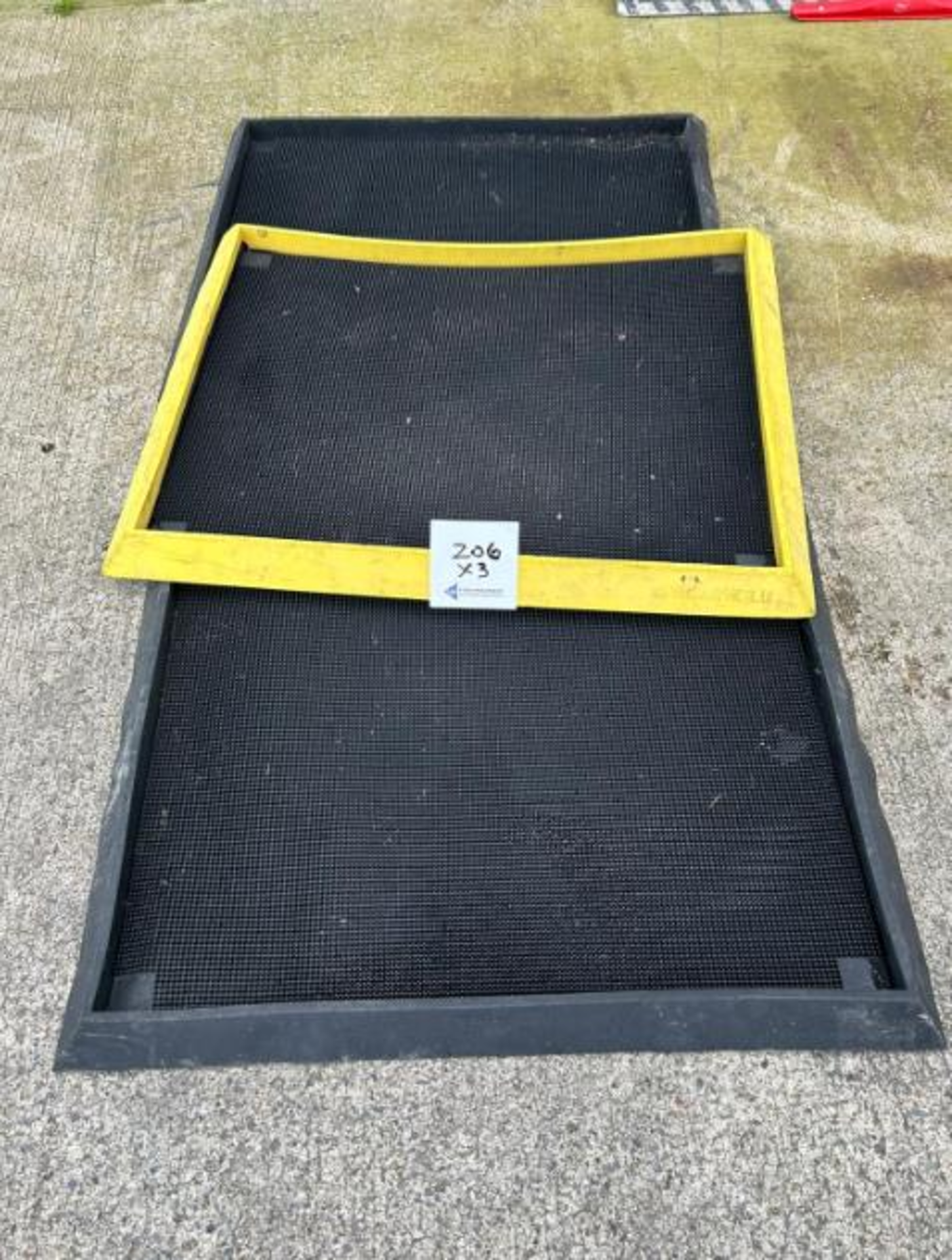 3 X DISINFECTANT MATS