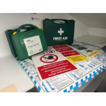 FIRST AID BOXES AND SIGNAGE