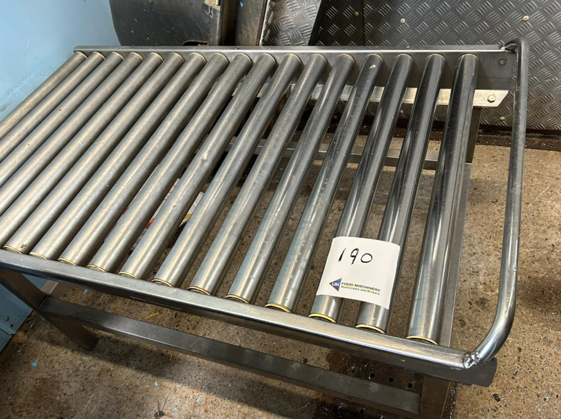 STAINLESS ROLLER CONVEYOR - Image 2 of 2