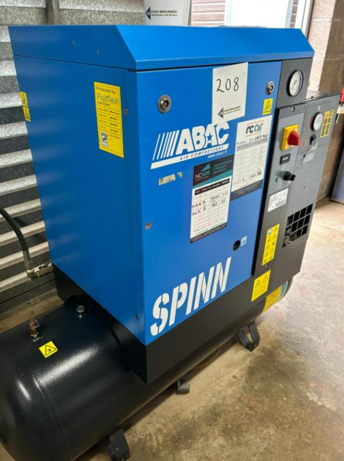 ABAC AIR COMPRESSOR - Image 3 of 4