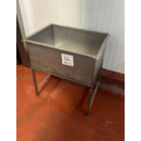 STAINLESS STEEL TROUGH