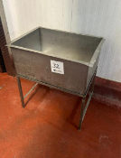 STAINLESS STEEL TROUGH