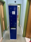 BLUE LOCKER WITH KEYS