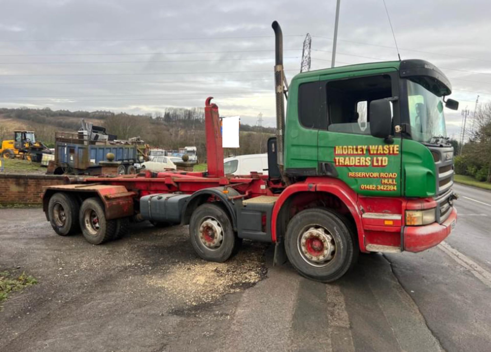 2005 SCANIA HOOKLOADER DOUBLE DRIVE - Image 4 of 8