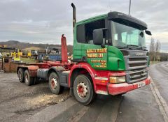 2005 SCANIA HOOKLOADER DOUBLE DRIVE