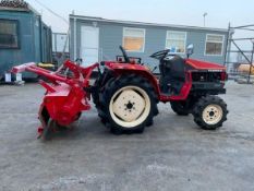 YANMAR F175 FOUR WHEEL DRIVE COMPACT TRACTOR.