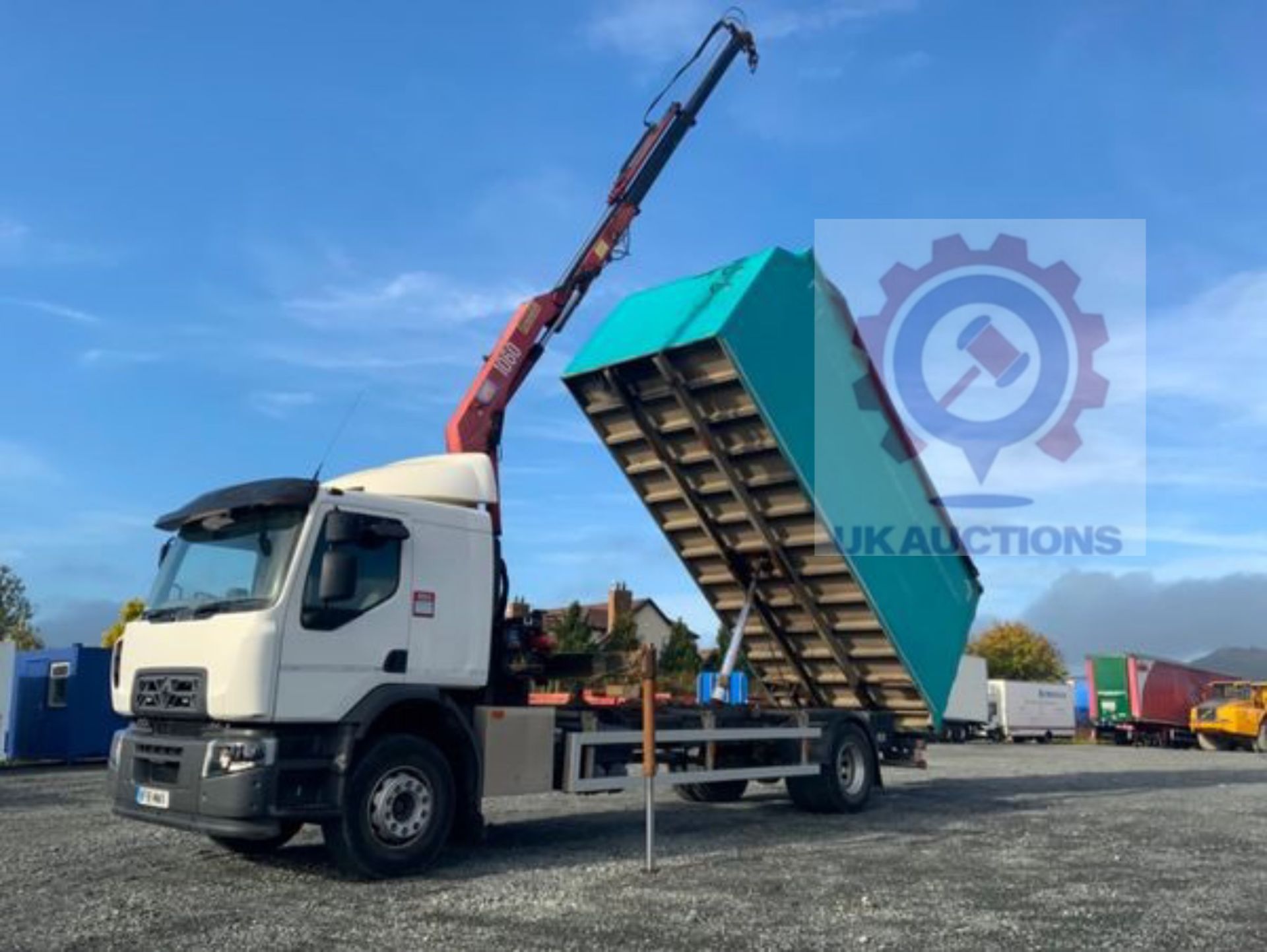 RENAULT C 2018 C250 HIAB TIPPER BODY