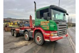 2005 SCANIA HOOKLOADER DOUBLE DRIVE