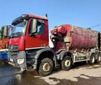 Mercedes-Benz Arocs Double Drive Paddle MIX Mortar Truck