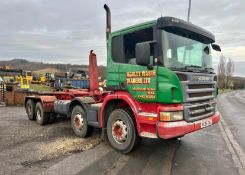 2005 SCANIA HOOKLOADER DOUBLE DRIVE