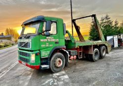 2003 VOLVO FM SKIP LOADER