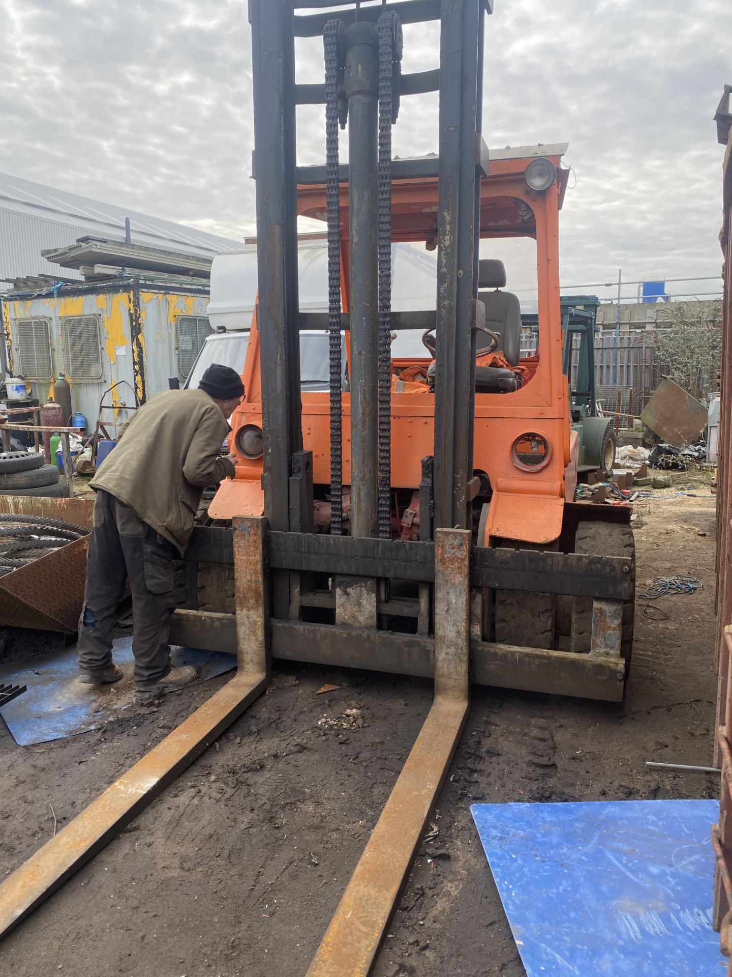 5 TONNE LINDE DIESEL FORKLIFT