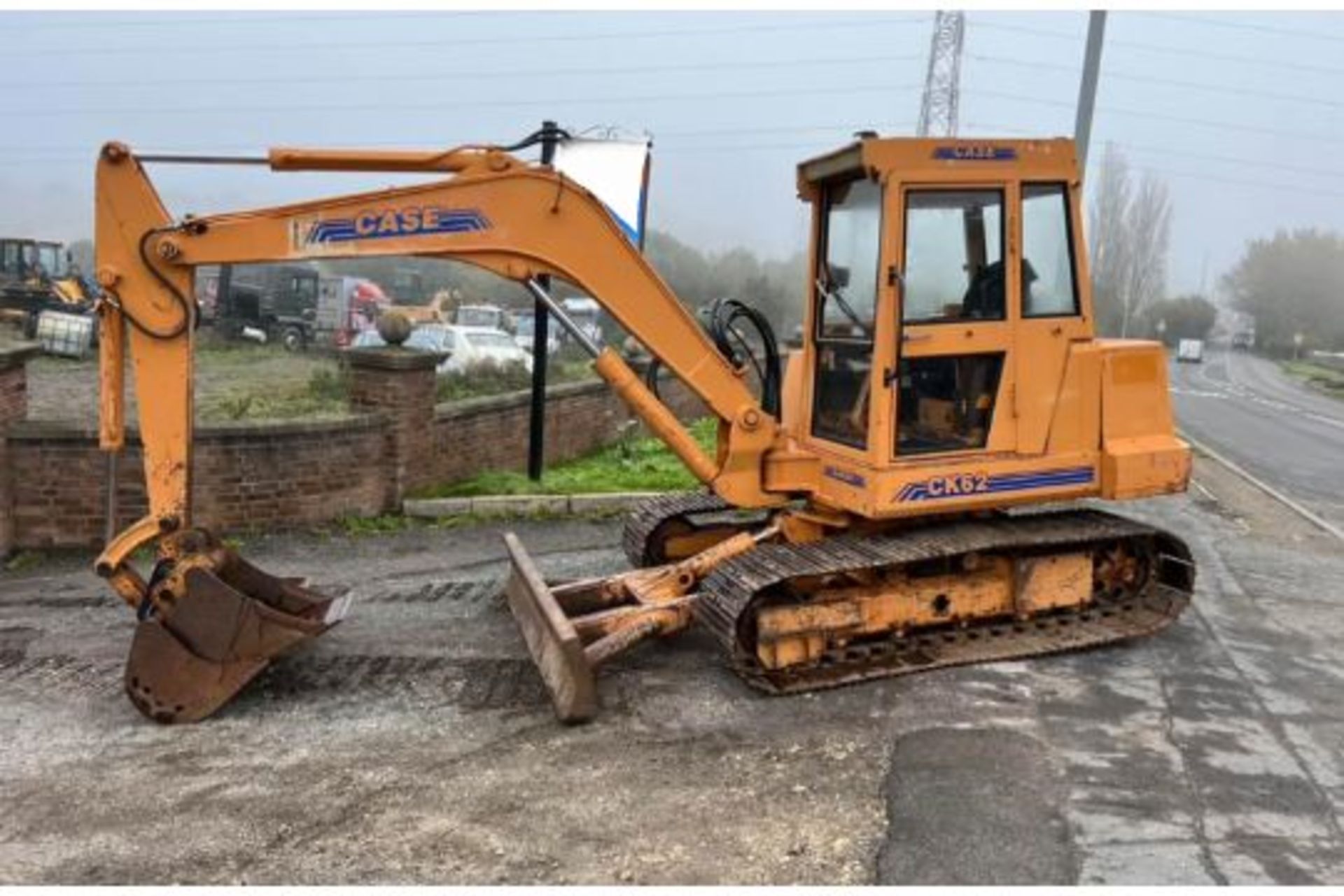 CASE CK62 EXCAVATOR DIGGER. - Image 2 of 12