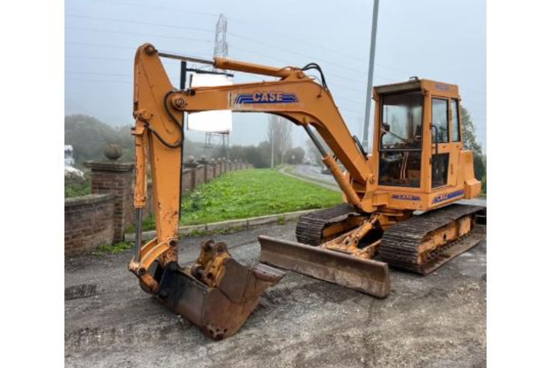 CASE CK62 EXCAVATOR DIGGER. - Image 4 of 12