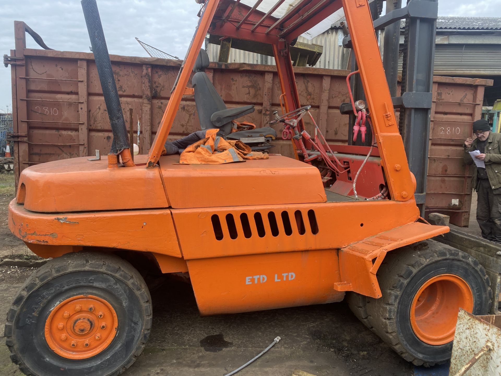 5 TONNE LINDE DIESEL FORKLIFT - Image 4 of 6