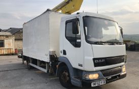 2003 DAF 47/150 CHERRY PICKER TRUCK