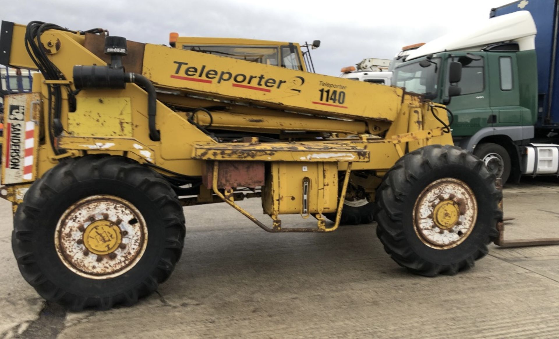 SANDERSON T1140 4 TON TELEHANDLER - Image 8 of 15