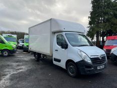 2014 VAUXHALL MOVANO LUTON BOX VAN