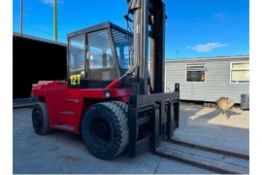 12 TON LANSING HERCULES FORKLIFT.