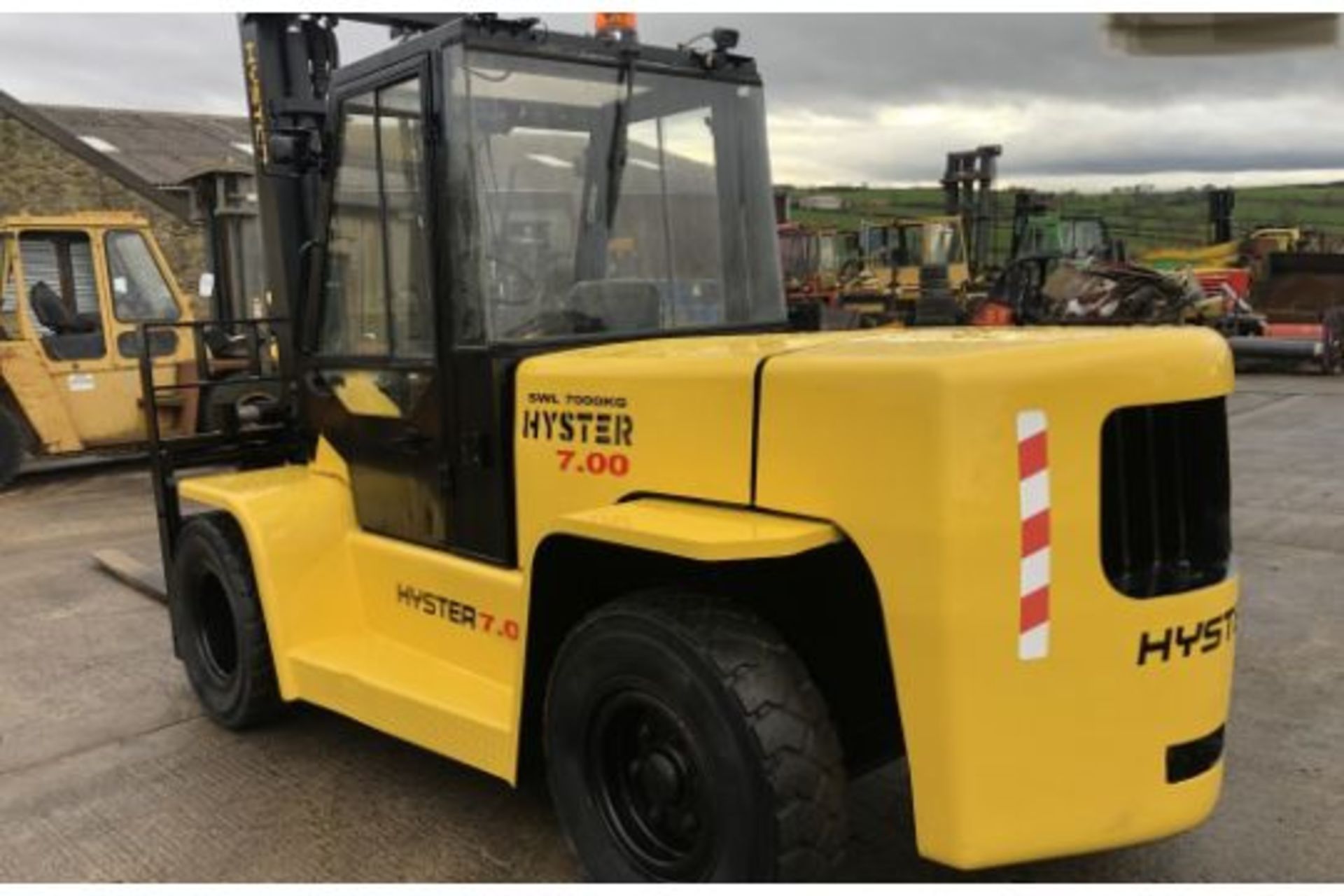 2009 HYSTER H7.00 XL FORKLIFT - Image 3 of 11