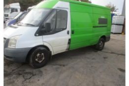 FORD TRANSIT 115 T350 YEAR . 2009. MANUAL GEARBOX. GOOD CONDITION. STEEL SUSPENSION. 4x2. MILEAGE