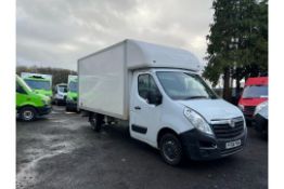 2014 VAUXHALL MOVANO LUTON BOX VAN