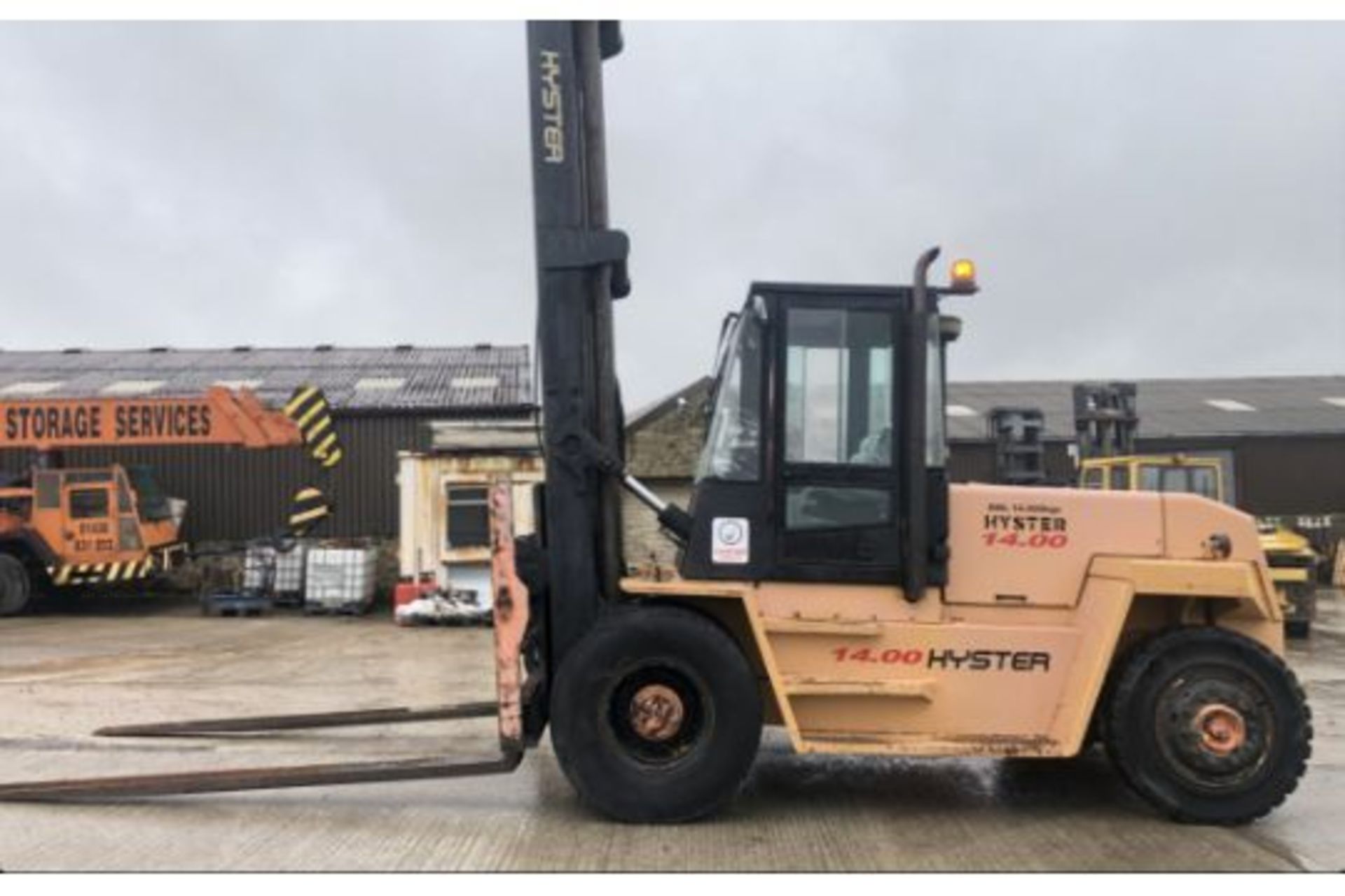 2002 HYSTER H14.00XL FORKLIFT - Image 4 of 8