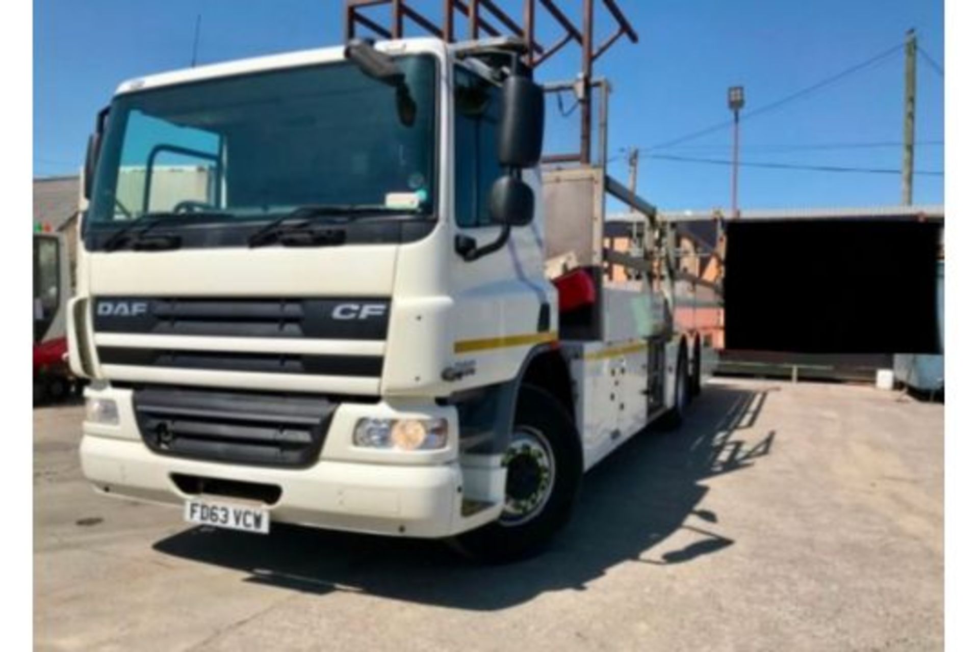 2014 DAF CF75.310 CHASSIS CAB - Image 7 of 15